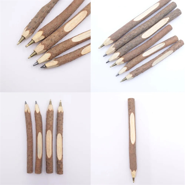 5'' Natural Branch Rollerball Wood Pen - 5'' Natural Branch Rollerball Wood Pen - Image 1 of 2