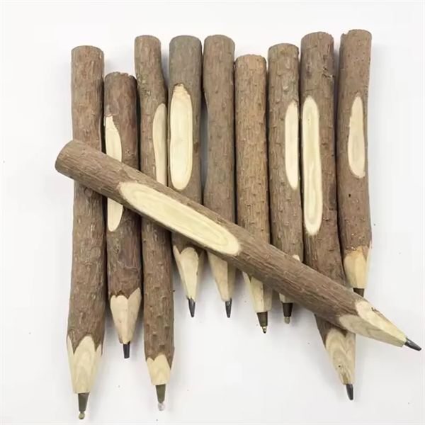 5'' Natural Branch Rollerball Wood Pen - 5'' Natural Branch Rollerball Wood Pen - Image 2 of 2