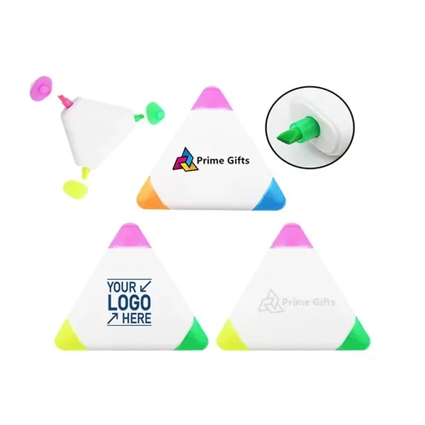 Triangle Portable Highlighter Pen Marker - Triangle Portable Highlighter Pen Marker - Image 0 of 4