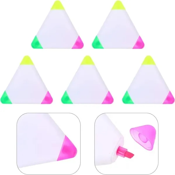 Triangle Portable Highlighter Pen Marker - Triangle Portable Highlighter Pen Marker - Image 3 of 4
