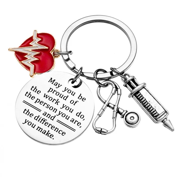 Nurse Student Appreciation Cool Gift Keychain - Nurse Student Appreciation Cool Gift Keychain - Image 3 of 3