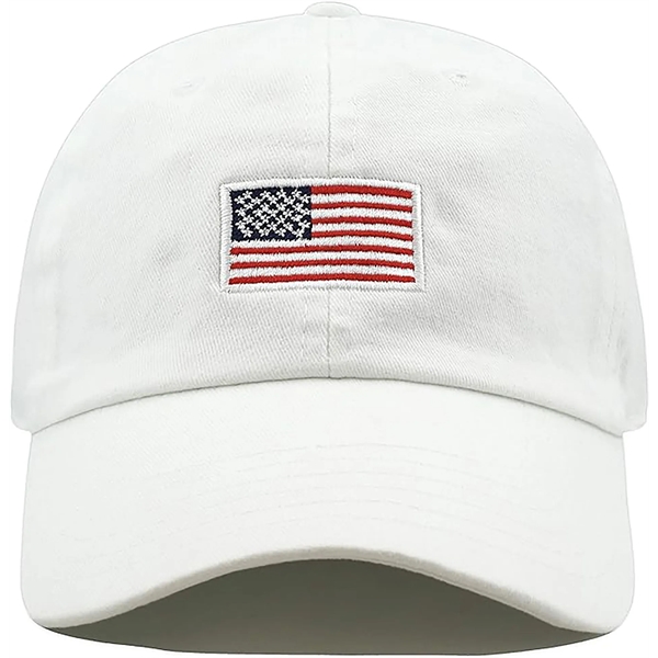 American Flag Hat, USA Trucker Hat for Men & Women, Adjustab - American Flag Hat, USA Trucker Hat for Men & Women, Adjustab - Image 2 of 2