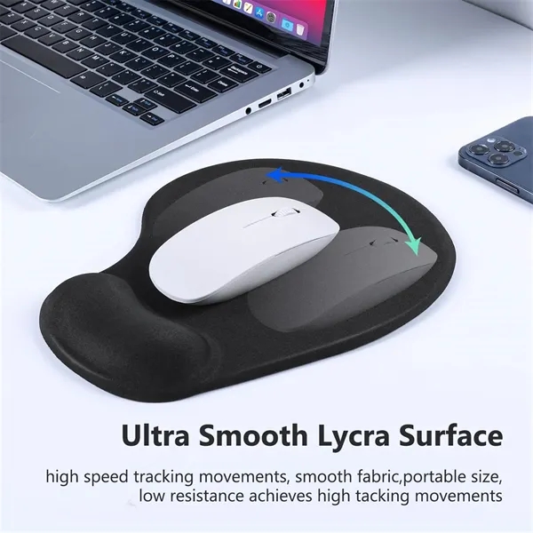 Mouse Pad with Wrist Rest - Mouse Pad with Wrist Rest - Image 2 of 11