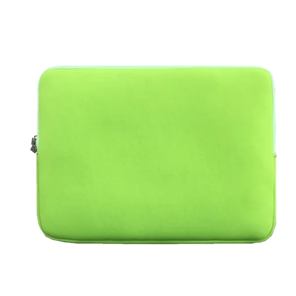 15.6 Inch Neoprene Laptop Sleeve Case - 15.6 Inch Neoprene Laptop Sleeve Case - Image 7 of 10