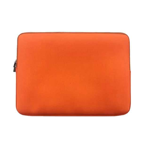 15.6 Inch Neoprene Laptop Sleeve Case - 15.6 Inch Neoprene Laptop Sleeve Case - Image 6 of 10