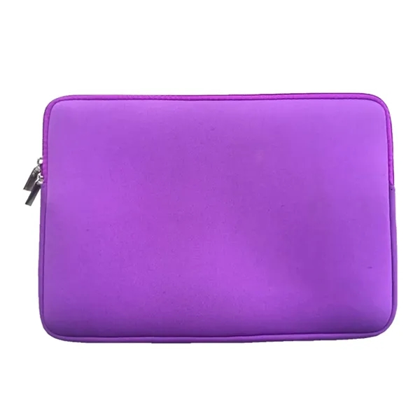 15.6 Inch Neoprene Laptop Sleeve Case - 15.6 Inch Neoprene Laptop Sleeve Case - Image 8 of 10