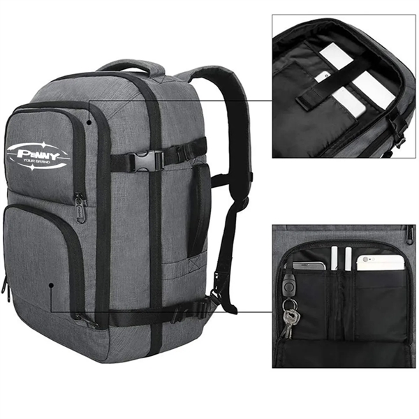Multi Large Capacity Travel Backpack Laptop Business Bag - Multi Large Capacity Travel Backpack Laptop Business Bag - Image 0 of 4