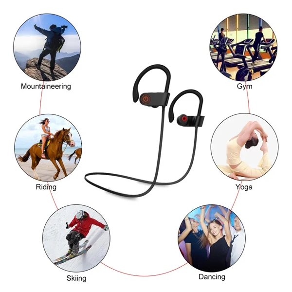 Best Wireless Sports Earbuds w/Mic IPX4 Waterproof - Best Wireless Sports Earbuds w/Mic IPX4 Waterproof - Image 7 of 10