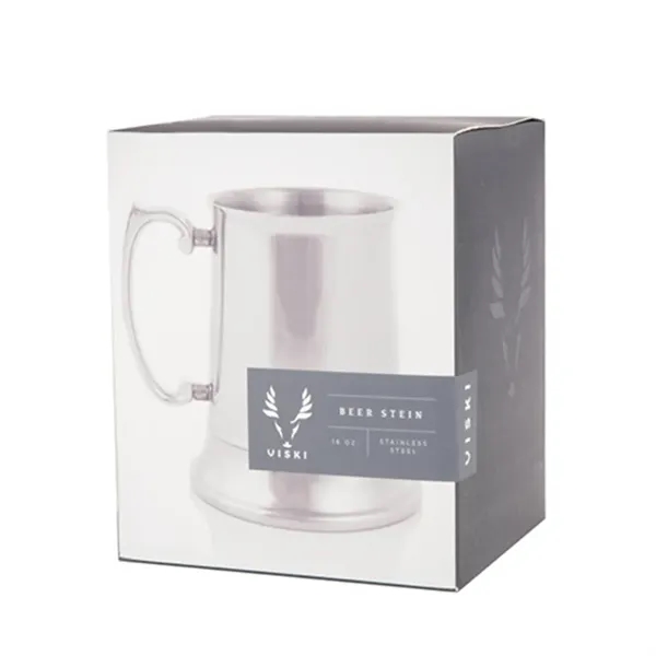 Stainless Steel Beer Stein by Viski® - Stainless Steel Beer Stein by Viski® - Image 2 of 3