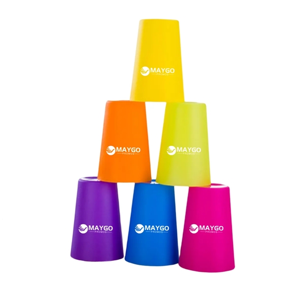 8oz Kids Plastic Cups Reusable - 8oz Kids Plastic Cups Reusable - Image 0 of 11