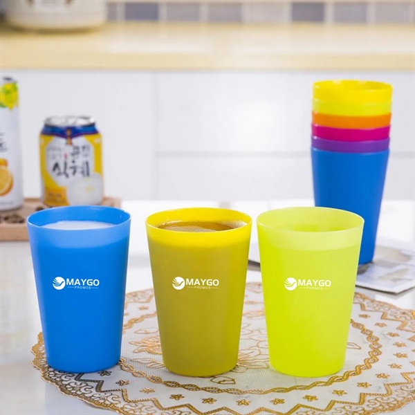 8oz Kids Plastic Cups Reusable - 8oz Kids Plastic Cups Reusable - Image 2 of 11