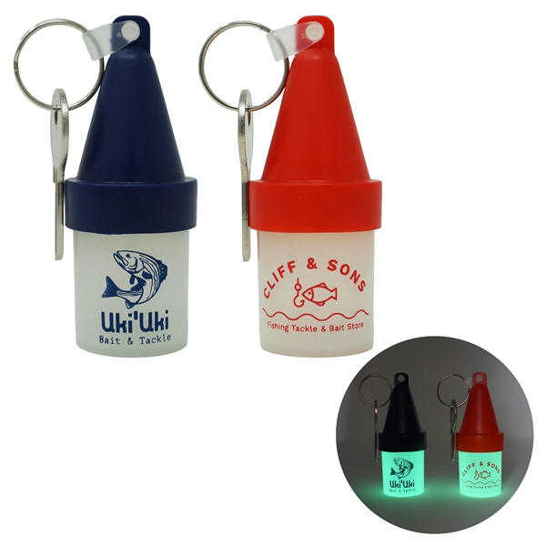 Floating Buoy Key Chain - Glows In The Dark - Floating Buoy Key Chain - Glows In The Dark - Image 0 of 3