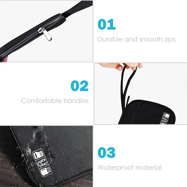 Electronics Accessories Organizer Bag - Electronics Accessories Organizer Bag - Image 2 of 6
