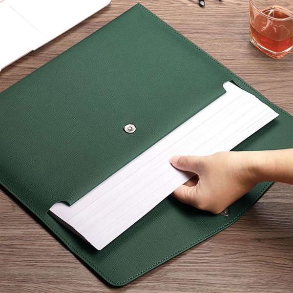 PU Leather File Folders A4 Document Holder - PU Leather File Folders A4 Document Holder - Image 1 of 1
