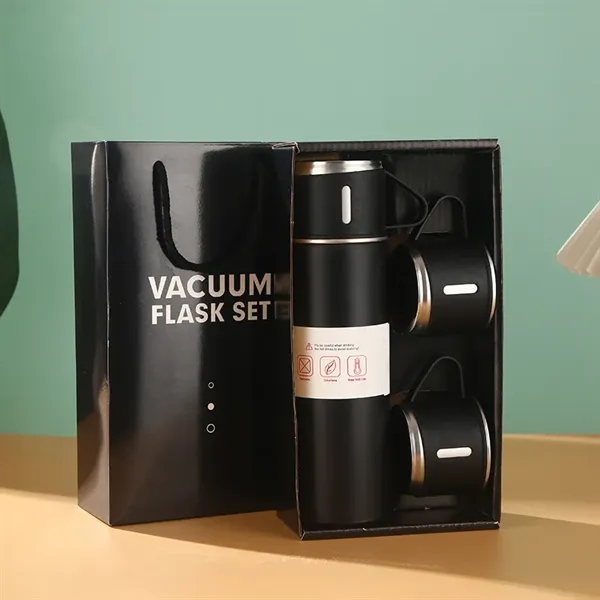 Stainless Steel Insulated Tumbler Set with 3 Cups - Stainless Steel Insulated Tumbler Set with 3 Cups - Image 4 of 6