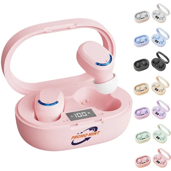 Wireless Bluetooth Rechargeable SweatProof Earbud Headphones - Wireless Bluetooth Rechargeable SweatProof Earbud Headphones - Image 0 of 4