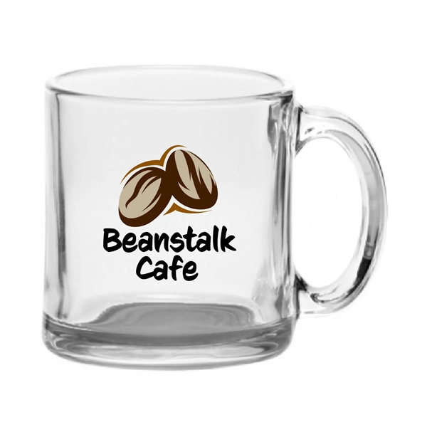 13oz Kona Glass Coffee Mug (Full Color) - 13oz Kona Glass Coffee Mug (Full Color) - Image 0 of 6