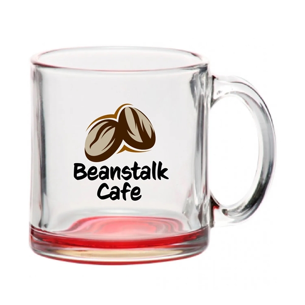 13oz Kona Glass Coffee Mug (Full Color) - 13oz Kona Glass Coffee Mug (Full Color) - Image 6 of 6