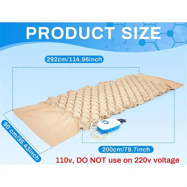 Hospital Bed Mattress with Electric Pump - Hospital Bed Mattress with Electric Pump - Image 2 of 5