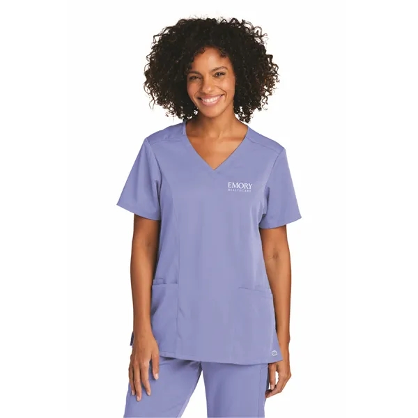 Wink™ Women's Premiere Flex™ V-Neck Top - Wink™ Women's Premiere Flex™ V-Neck Top - Image 2 of 9
