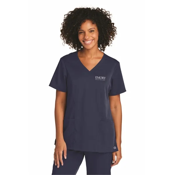 Wink™ Women's Premiere Flex™ V-Neck Top - Wink™ Women's Premiere Flex™ V-Neck Top - Image 3 of 9