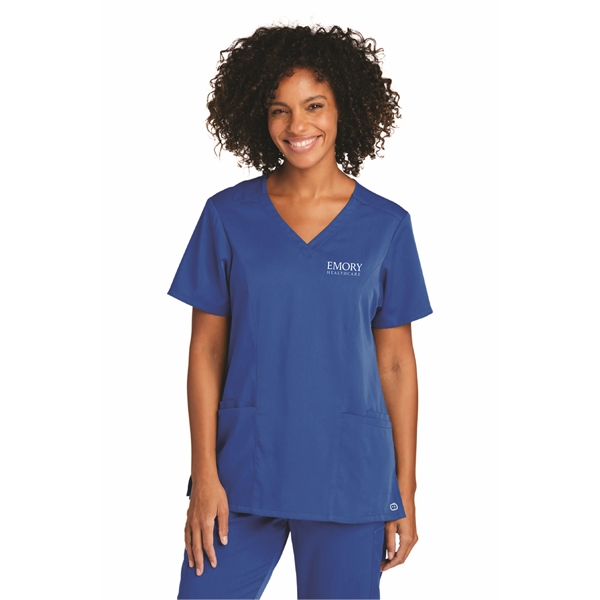 Wink™ Women's Premiere Flex™ V-Neck Top - Wink™ Women's Premiere Flex™ V-Neck Top - Image 0 of 9