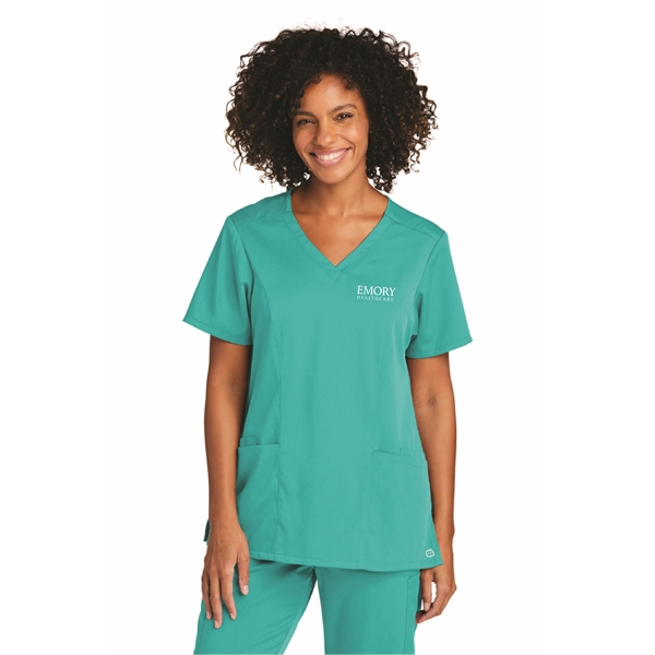 Wink™ Women's Premiere Flex™ V-Neck Top - Wink™ Women's Premiere Flex™ V-Neck Top - Image 5 of 9