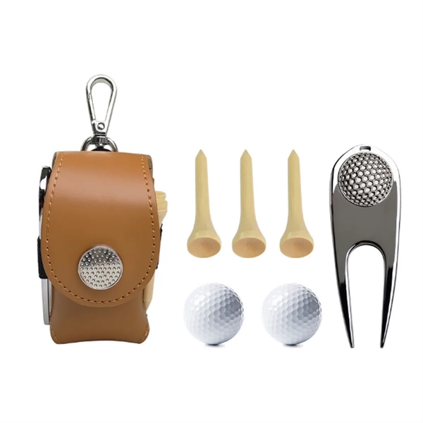 Golf Kit with Leather Waist Bag - Golf Kit with Leather Waist Bag - Image 2 of 2