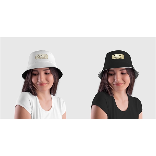 Reversible Organic Cotton All Over Print Bucket Hat - Reversible Organic Cotton All Over Print Bucket Hat - Image 1 of 2
