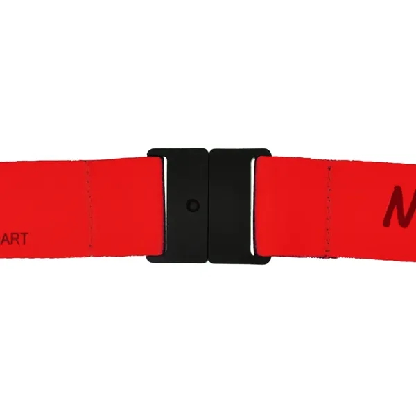 Red Awareness Ribbon Lanyard - Red Awareness Ribbon Lanyard - Image 3 of 3