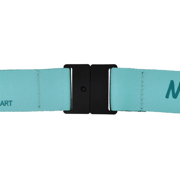 Teal Awareness Ribbon Lanyard - Teal Awareness Ribbon Lanyard - Image 3 of 3