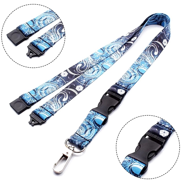 3/4" Sublimated Lanyard w/ Buckle Release - 3/4" Sublimated Lanyard w/ Buckle Release - Image 21 of 24