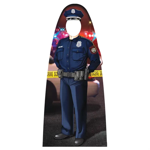 45"x20-1/4" Custom Child Size Male Police Officer Photo Prop - 45"x20-1/4" Custom Child Size Male Police Officer Photo Prop - Image 0 of 0