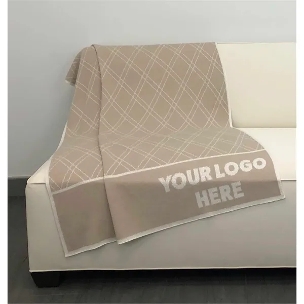 50" x 60" Long Staple Acrylic Logo Knit Throw - 50" x 60" Long Staple Acrylic Logo Knit Throw - Image 18 of 94