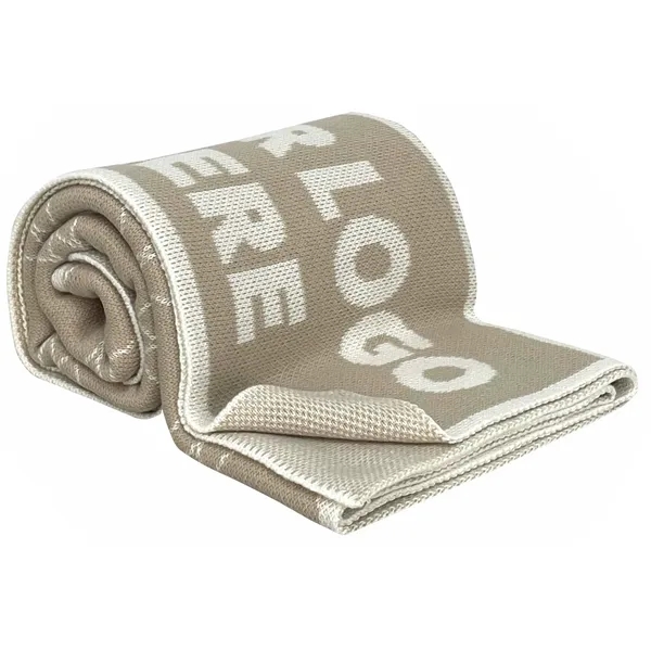 60" x 80" Long Staple Acrylic Logo Knit Blanket - 60" x 80" Long Staple Acrylic Logo Knit Blanket - Image 17 of 94