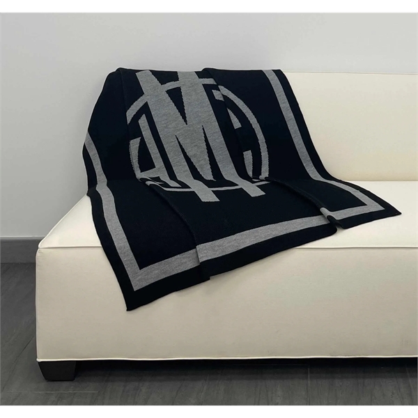 50" x 60" Long Staple Acrylic Logo Knit Throw - 50" x 60" Long Staple Acrylic Logo Knit Throw - Image 52 of 94