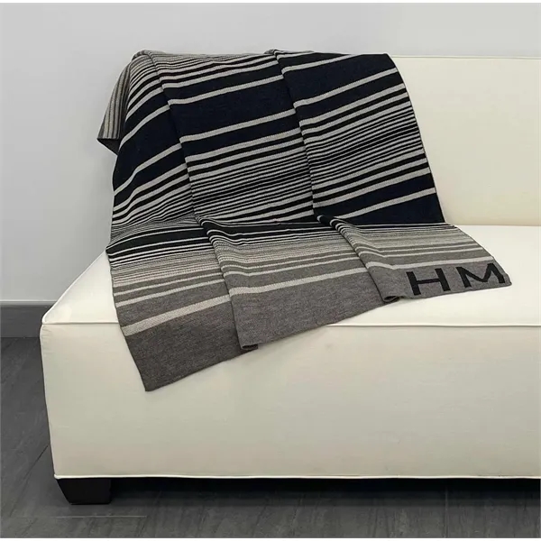 50" x 60" Long Staple Acrylic Logo Knit Throw - 50" x 60" Long Staple Acrylic Logo Knit Throw - Image 83 of 94