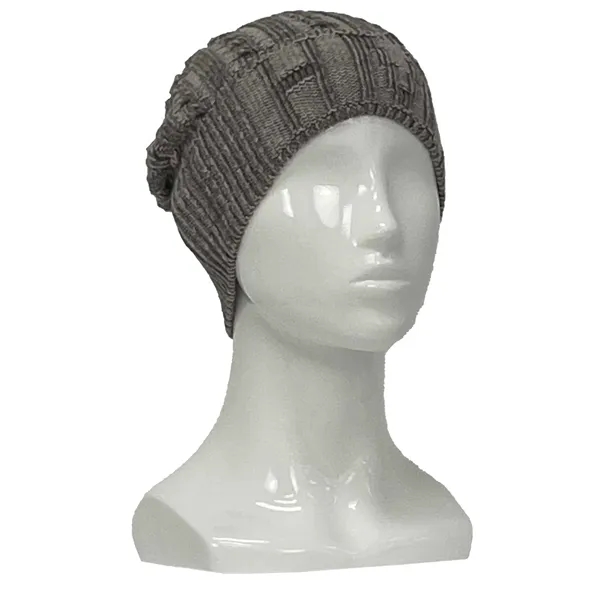 Knit Hat (Rib Embossed) - Knit Hat (Rib Embossed) - Image 1 of 4