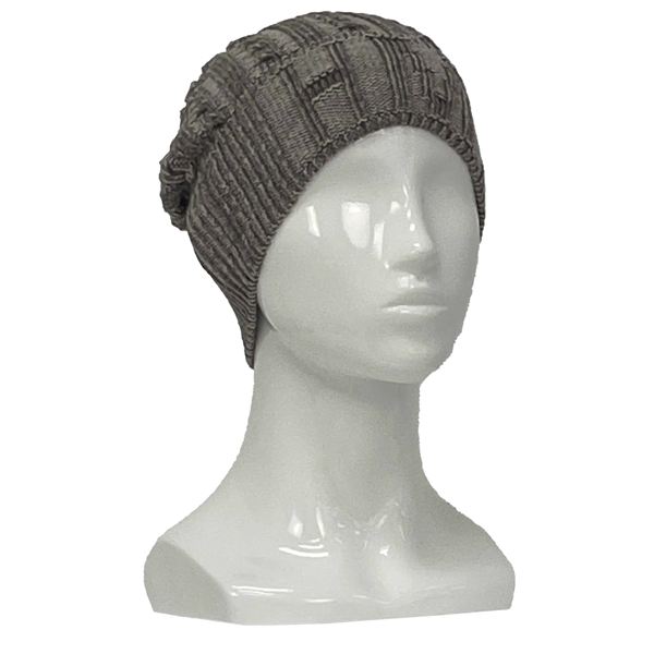 Knit Hat (Rib Embossed) - Knit Hat (Rib Embossed) - Image 0 of 4