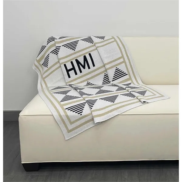 50" x 60" Long Staple Acrylic Logo Knit Throw - 50" x 60" Long Staple Acrylic Logo Knit Throw - Image 65 of 94