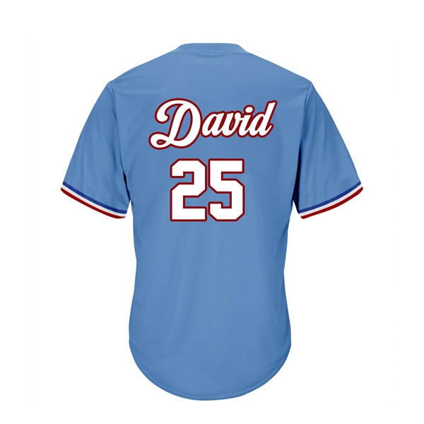 Homerun Personalized Baseball Jersey - Homerun Personalized Baseball Jersey - Image 4 of 4