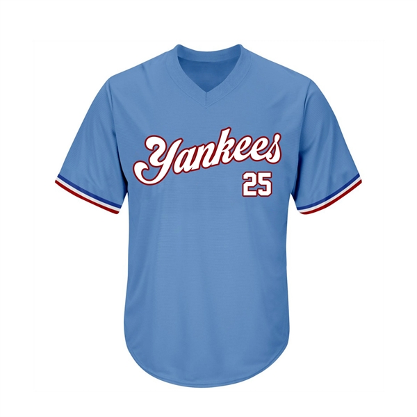 Homerun Personalized Baseball Jersey - Homerun Personalized Baseball Jersey - Image 3 of 4