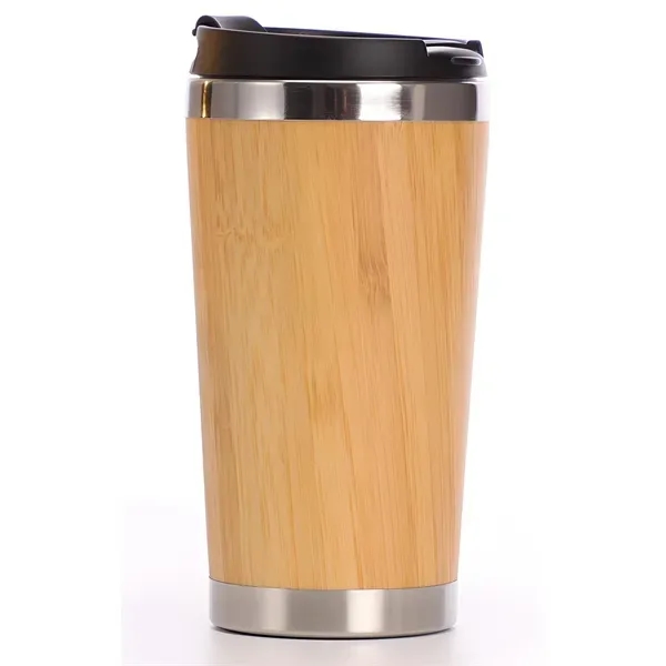 Bamboo Breeze 15oz Tumbler with Plastic Lid - Bamboo Breeze 15oz Tumbler with Plastic Lid - Image 1 of 1