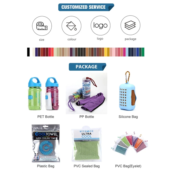 Patented Super Cooling Towel - Patented Super Cooling Towel - Image 3 of 3