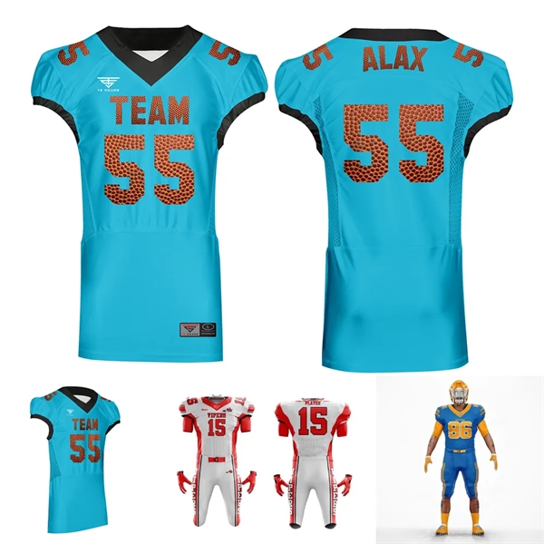 Fieldforce Personalized Football Jersey - Fieldforce Personalized Football Jersey - Image 1 of 6