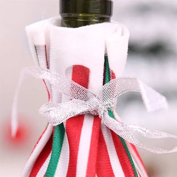 12 5/8 " Christmas Wine Bottle Covers - 12 5/8 " Christmas Wine Bottle Covers - Image 3 of 3