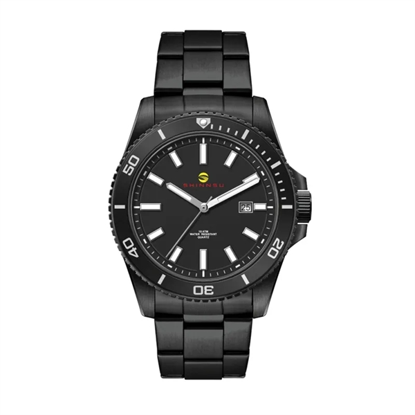42.5MM,SS, SILVER CASE, BK BEZEL, 3-HAND MVT, DTE - 42.5MM,SS, SILVER CASE, BK BEZEL, 3-HAND MVT, DTE - Image 0 of 0