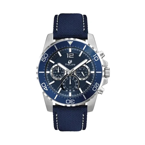 44MM, SILVER METAL CASE, BL BEZEL, CHRONO MVT - 44MM, SILVER METAL CASE, BL BEZEL, CHRONO MVT - Image 0 of 0