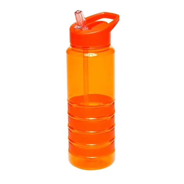 24oz Sports Water Bottle With Flip Straw Lid - 24oz Sports Water Bottle With Flip Straw Lid - Image 4 of 4