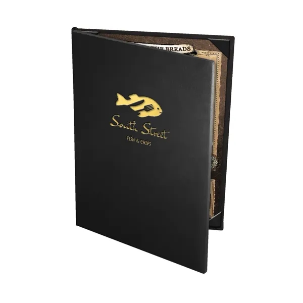 Double Panel Menu Cover/5.5X8.5 Inserts/Chadwick - Double Panel Menu Cover/5.5X8.5 Inserts/Chadwick - Image 0 of 1